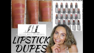 'JACLYN COSMETICS LIPSTICK ALTERNATIVES & OR DUPES | NO DRAMA, JUST LIPSTICKS'
