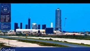SpaceX Starship assembly 24h timelapse 2020-07-11