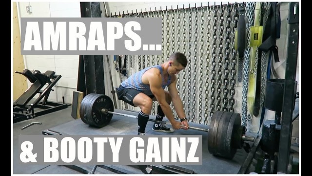 'Pre-Vacation AMRAPs at Fortis Gym - Powerlifting Beginner'