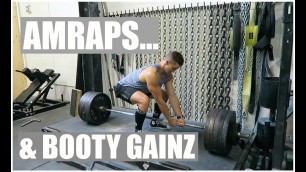 'Pre-Vacation AMRAPs at Fortis Gym - Powerlifting Beginner'
