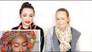 'BEAUTY NEWS REACTS - Jackie Aina using Morphe x Jaclyn Hill Vault'