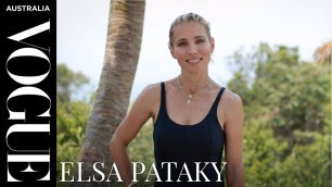 'Elsa Pataky does yoga with Vogue | Fitness | Vogue Australia'