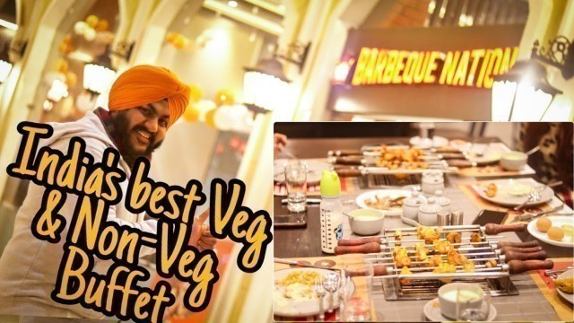 'Best Unlimited Veg & Non-veg Buffet | BARBEQUE NATION Unlimited Buffet | Indian best Buffet'