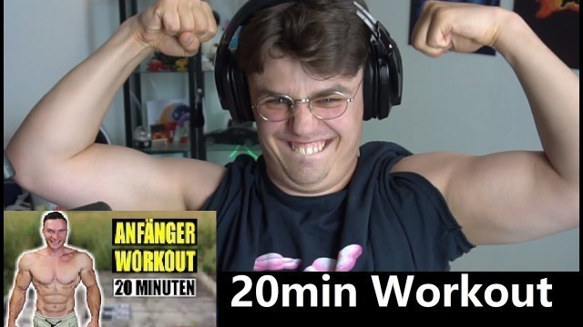 'Live StreamWorkout #3 Anfänger Workout von Sascha Huber - Papaplatte [29.07.20]'