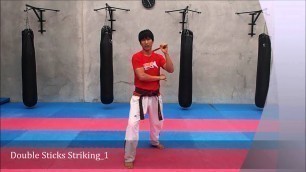 'Arnis Double Sticks Striking 1'