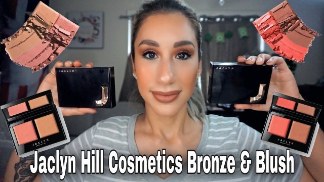 'New Jaclyn Hill Cosmetics Bronze & Blushing Duos | Demo + Honest Thoughts | 2021'
