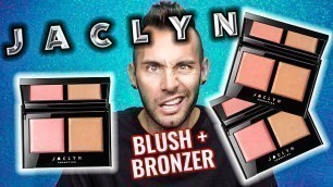 'Omg, Ya\'ll....NO BULLSH*T Jaclyn Cosmetics BLUSH + BRONZER DUO Review!'