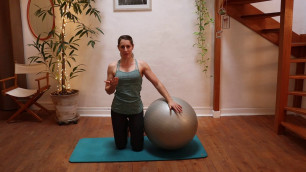 'Gym Ball Challenge Equilibre et Gainage'