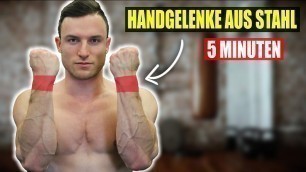'5 Minuten Handgelenk Workout | Stärken, Stabilisieren und Schmerzen lindern!'