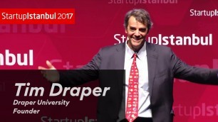 'Opening speech from Tim Draper which will motivate you'