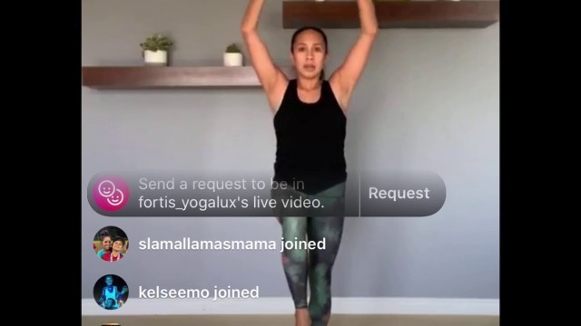 'LUX Yoga Flow with Grace- At Home Workouts- 5/8/2020 - Fortis Fitness & YOGALUX'