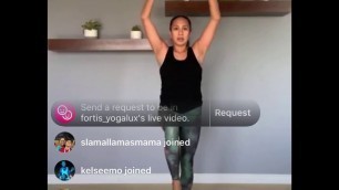 'LUX Yoga Flow with Grace- At Home Workouts- 5/8/2020 - Fortis Fitness & YOGALUX'