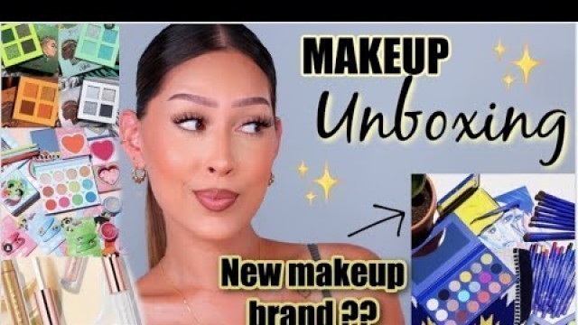 'UNBOXING NEW MAKEUP RELEASES| ABH, JACLYN HILL COSMETICS, COLOURPOP, TRESLUCE BEAUTY, & MORE'
