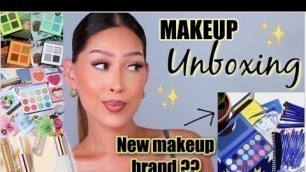 'UNBOXING NEW MAKEUP RELEASES| ABH, JACLYN HILL COSMETICS, COLOURPOP, TRESLUCE BEAUTY, & MORE'
