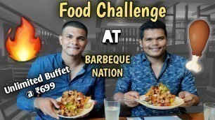 'Barbeque nation unlimited Buffet at Rs 699 /-'