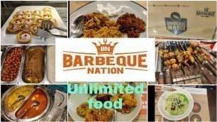 'Barbeque Nation unlimited buffet 2021 // 