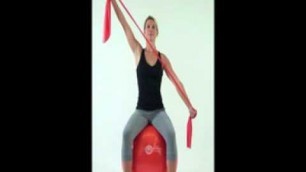 'Exercices avec le ballon de gymnastique Sissel Ball'