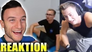 'Sascha Huber reagiert auf DieBuddiesZocken machen mein Workout!'