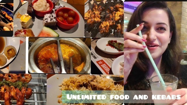 'Barbeque Nation Unlimited Food Buffet Under 699/-799/- || 50+ items||Food Vlog || #Risha\'s_Vlogs'