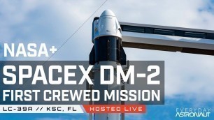LIVE only 3 miles away from SpaceX and NASA launching humans to space for the first time!