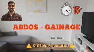'Routine ABDOS - GAINAGE ~ 15min'