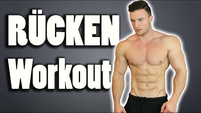 'Schnellster Muskelaufbau für den Rücken | Workout im Hypertrophiebereich'