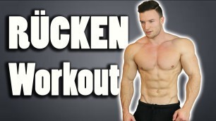 'Schnellster Muskelaufbau für den Rücken | Workout im Hypertrophiebereich'