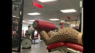 'Hump Day Training by fitness babe.'