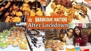 'After LockDown Went to Eat Unlimited food in Barbeque Nation 2020 || Namrata Singh'