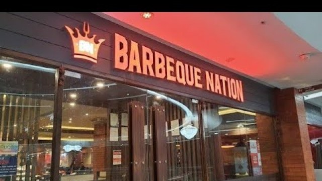 'BBQ Nation Coimbatore/ Part 2/Barbeque Nation Full Republic mall/Food vlog/Unlimited food review'