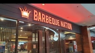'BBQ Nation Coimbatore/ Part 2/Barbeque Nation Full Republic mall/Food vlog/Unlimited food review'
