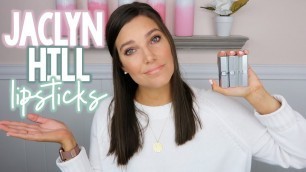 'JACLYN HILL COSMETICS LIPSTICKS REVIEW + SWATCHES | Sarah Brithinee'