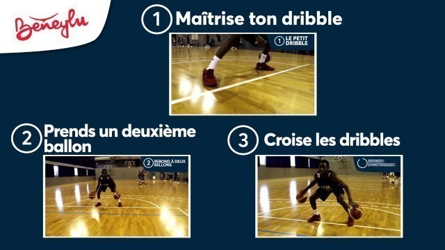 'Basket 4 - Dribbler avec 2 ballons'