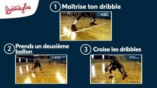 'Basket 4 - Dribbler avec 2 ballons'