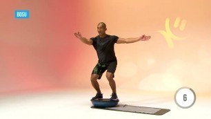 'Fitness Academy - Gainage avec le Bosu - Niveau moyen - 14 minutes'