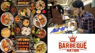 'Barbeque Nation Mangalore Unlimited Buffet seafood and kebab'