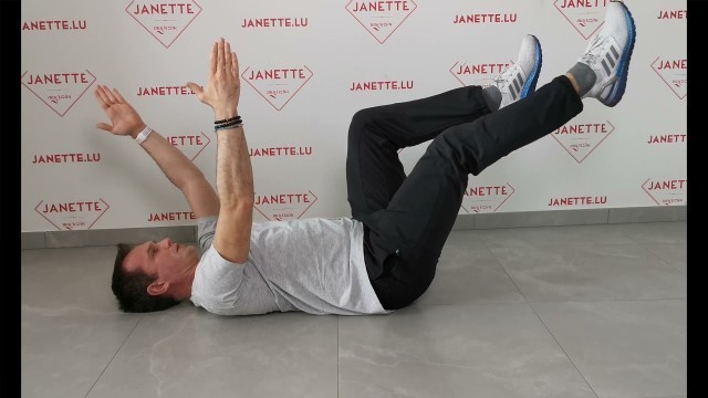 'Routine sportive à domicile avec Stéphane - gainage et abdos'