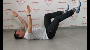 'Routine sportive à domicile avec Stéphane - gainage et abdos'