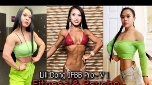 'Lili Dong Fitness Trainer And IFBB Pro Girl | Fitness Motivation Workout | Muscles Girl | Fbb Pro'