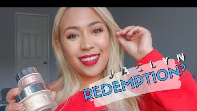 'JACLYN COSMETICS BEAMING LIGHT LOOSE HIGHLIGHTER + MOOD LIGHT LUMINOUS POWDER REVIEW | Medium Skin'
