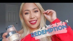 'JACLYN COSMETICS BEAMING LIGHT LOOSE HIGHLIGHTER + MOOD LIGHT LUMINOUS POWDER REVIEW | Medium Skin'