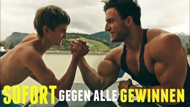 'So gewinnst du SOFORT gegen alle beim ARMDRÜCKEN!'