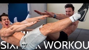 'Sascha Huber Sixpack Workout! Das schlimmste Training meines Lebens!'