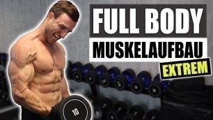 '60 Min. Ganzkörper Workout mit Kurzhanteln für Zuhause | Sascha Huber'