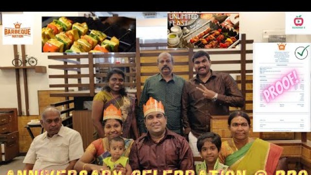 'வயிறு நிறைய சாப்பிட செம்மையான ஒரு ஹோட்டல் |Barbeque Nation-Unlimited Non Veg & Veg Food |Coimbatore'