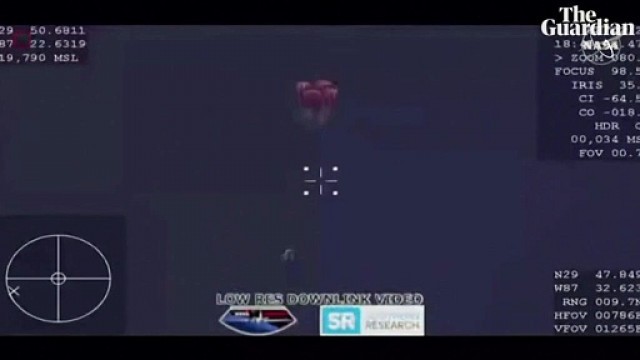 Splashdown: SpaceX capsule carrying Nasa astronauts lands safely