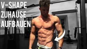 'So bekommst du eine V-Form | Workout + Tipps'