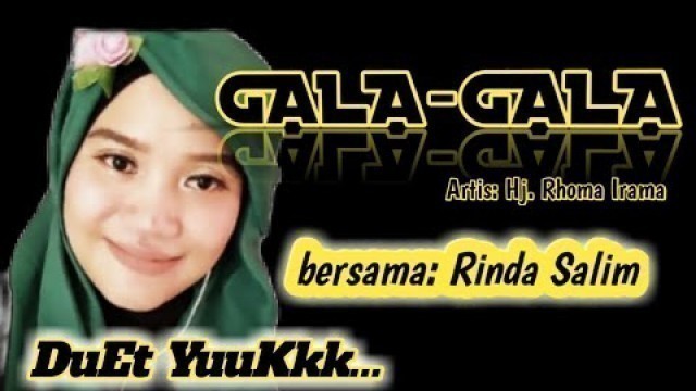 'KARAOKE GALA-GALA | TANPA VOKAL COWOK | BERSAMA RINDA SALIM'
