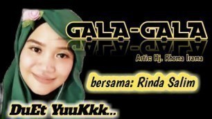 'KARAOKE GALA-GALA | TANPA VOKAL COWOK | BERSAMA RINDA SALIM'