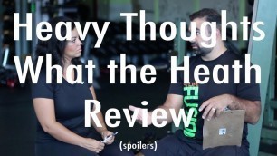 'MOVIE REVIEW \"What The Health\" Documentary: Heavy Thoughts Fitness Talk Show'